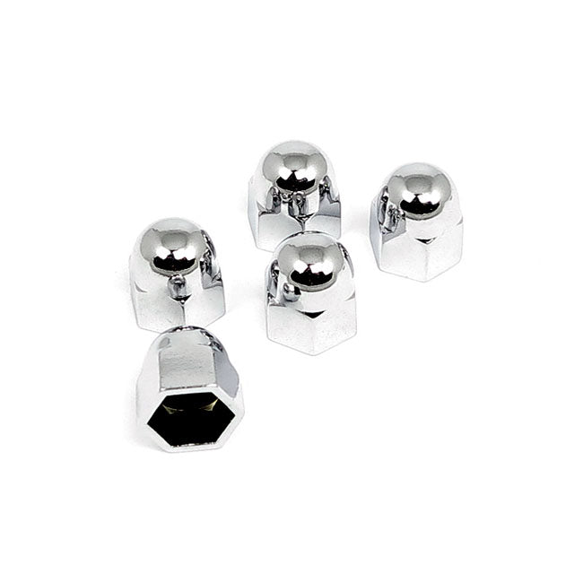 Chrome Acorn Push On Cover% For Harley-Davidson