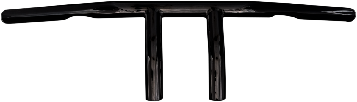 EMGO 1" HANDLEBARS H/BAR 4" T-BAR BLK DIMP