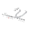 Lock Nut Swingarm Bearing. Right For Harley-Davidson