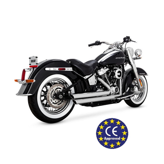 Escape Homologado Para Harley-Davidson Softail M8 Vance & Hines Big Shots Chrome