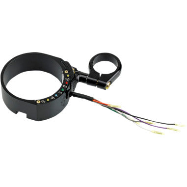 SPEEDO RELOCATION BRACKETS WITH EASY MOUNT CLAMP FOR HARLEY-DAVIDSON