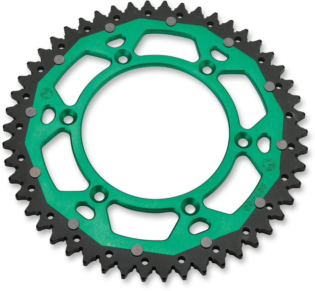 Kawasaki Dual Sprocket 49T Green