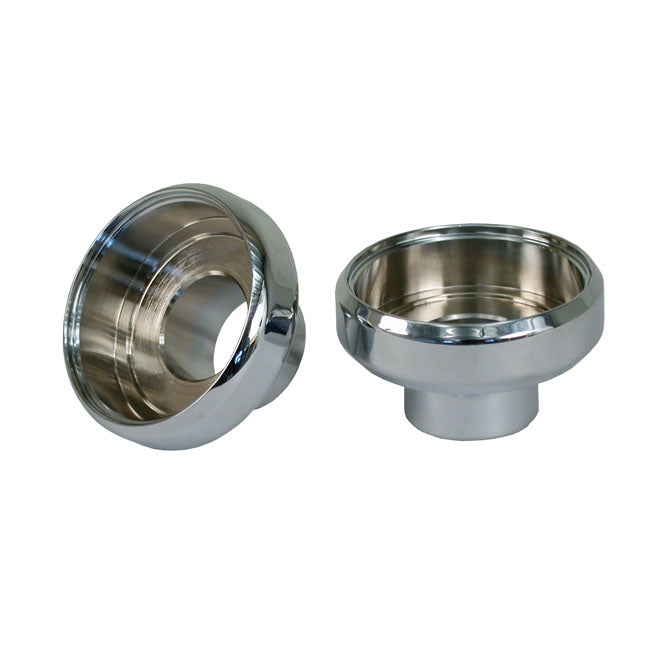 Frame Cups, Chromed For Harley-Davidson