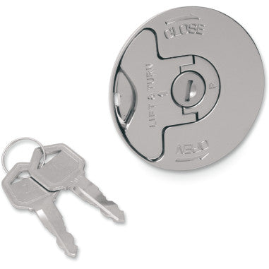 FLUSH-MOUNT LOCKING CAPS FOR HARLEY-DAVIDSON