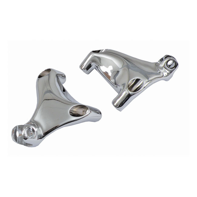 Passenger Footpeg Mount Bracket Set For Harley-Davidson