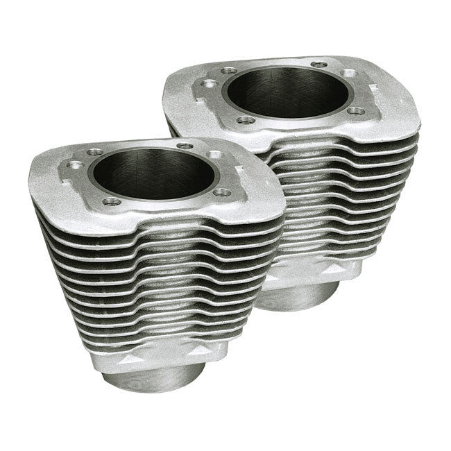 S&S 3 1/2 Inch Bore Cylinder Set (PLAIN) For Harley-Davidson