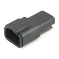 Namz Pin Housing, 3 Way, Black For Harley-Davidson