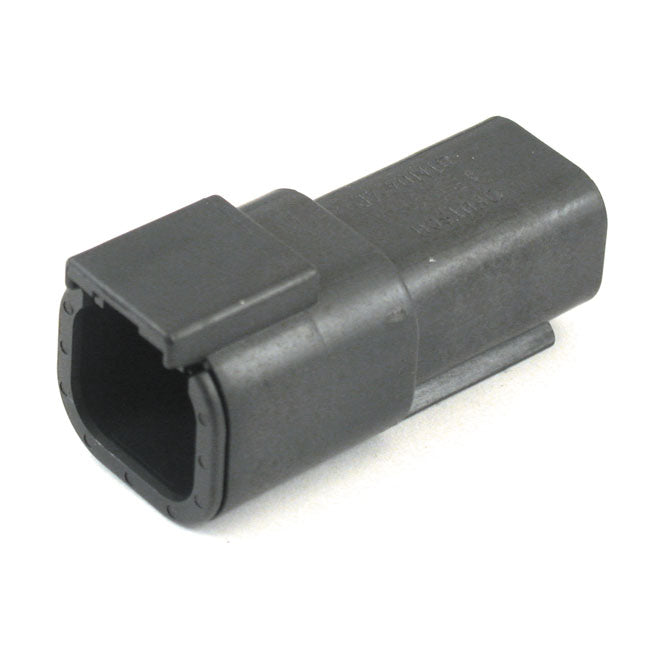 Namz Pin Housing,4 Way, Black For Harley-Davidson