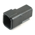 Namz Pin Housing, 6 Way, Black For Harley-Davidson