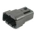 Namz Pin Housing, 8-Way, Black For Harley-Davidson