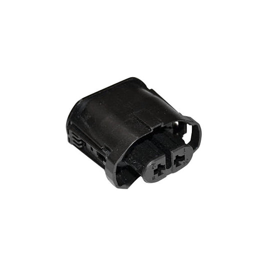 Housing Socket 2-Way, Black For Harley-Davidson