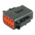 Namz Socket Housing, Black, 8 Way For Harley-Davidson