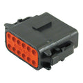 Namz Socket Housing, Black, 12-Way For Harley-Davidson
