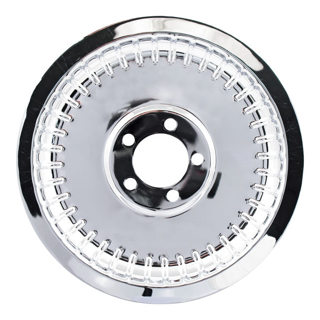 Pulley Cover, Smooth Ribbed (70T) For Harley-Davidson