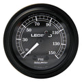 Air Gauge, Black For Harley-Davidson