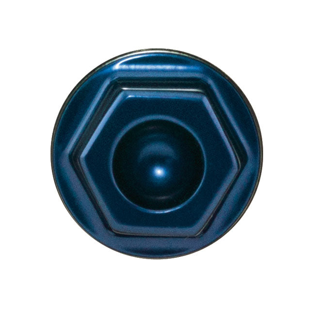 Pm Vintage 4-P Caliper Bolt Blue For Harley-Davidson