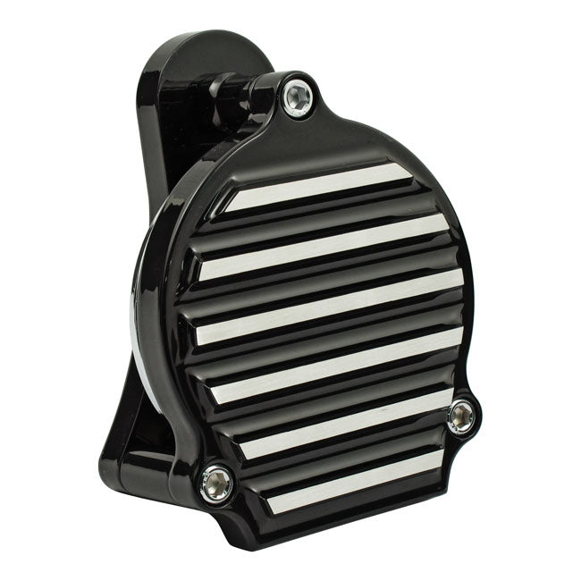 Covingtons Finned Horn, Black For Harley-Davidson