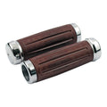 Riverside Bakelite Retro Grip Set, Chr. For Harley-Davidson