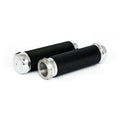 Riverside Knurled Billet Alu Grips Black For Harley-Davidson