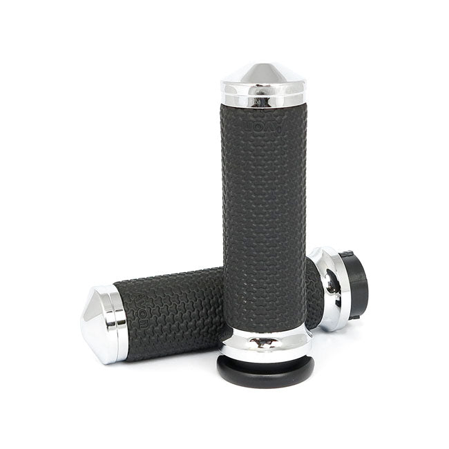 Avon Perf. Memory Grips Chrome For Harley-Davidson