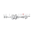 Lock Nut, Wh.Bearing(L.Hand Thr. For Harley-Davidson