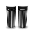 Ness Fork Boots 10-Gauge Black +2" For Harley-Davidson