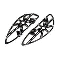 Ness 10-Gauge Driver Floorboards Black For Harley-Davidson