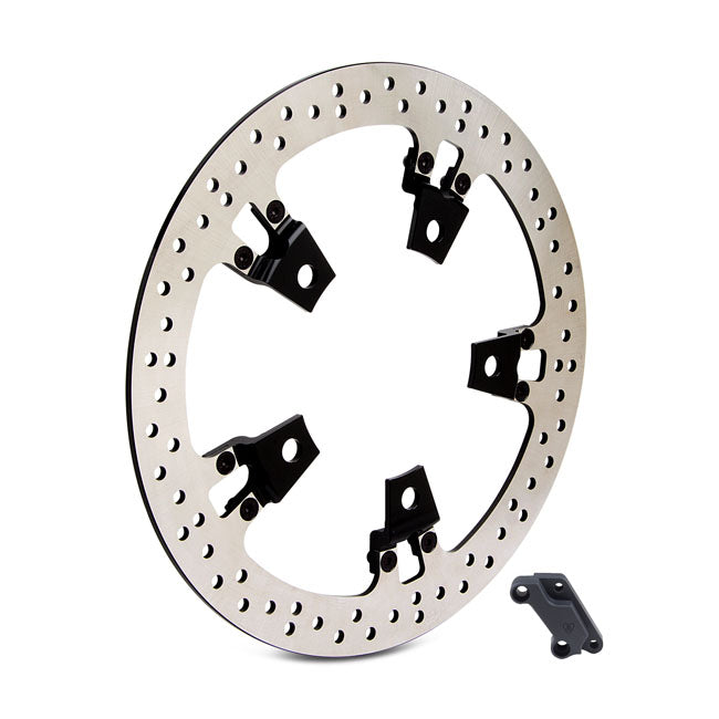 Ness Big Brake Floating Rotor Kit 14" Lh For Harley-Davidson