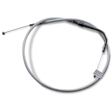 BRAIDED THROTTLE AND IDLE/IDLE-CRUISE CABLES FOR HARLEY-DAVIDSON