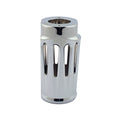 Deep Cut Fork Boots, Chrome For Harley-Davidson
