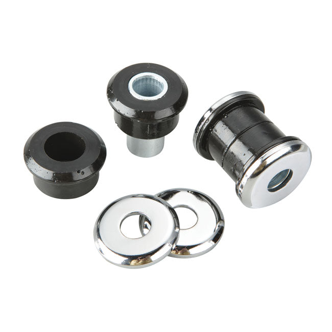 Handlebar Riser Bushing Damper Set Polyurethane for Harley-Davidson