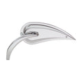 Ness Rad Iii Cast Chrome Mirror, Left For Harley-Davidson