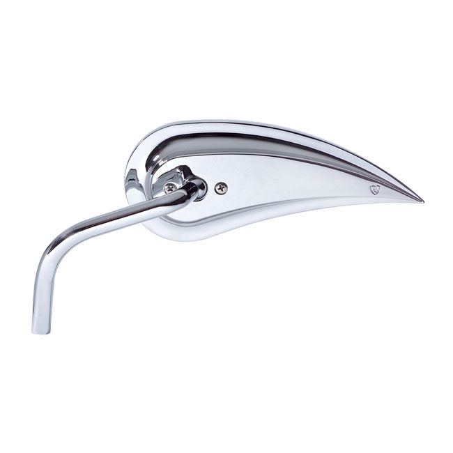 Rad Iii Chrome Mirror, Left For Harley-Davidson