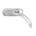 Ness Die-Cast Chrome Sling-Shot Mirror For Harley-Davidson