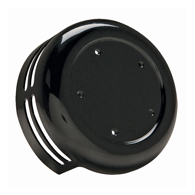Ness Black Horn Cover For Harley-Davidson