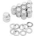 CHROME CAP NUT KIT FOR HARLEY-DAVIDSON