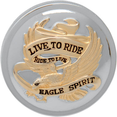 "LIVE TO RIDE" GAS CAPS FOR HARLEY-DAVIDSON