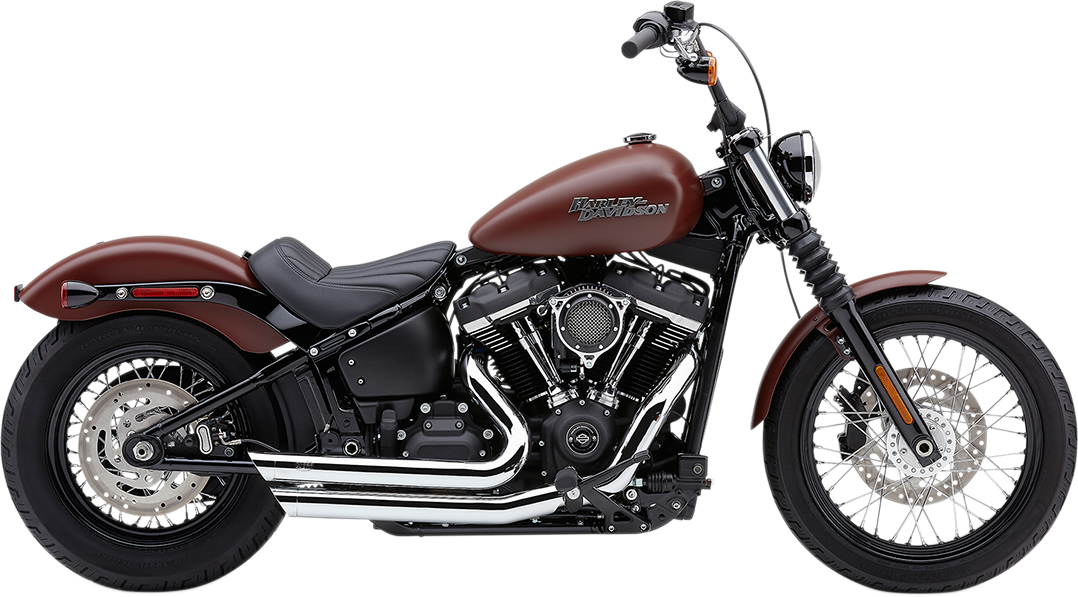 COBRA SPEEDSTER SLASHDOWN EXHAUST FOR HARLEY-DAVIDSON 2018 - 2020 Speedster Slashdown Exhaust System With Chrome Heat Shields