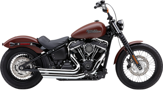 COBRA SPEEDSTER SLASHDOWN EXHAUST FOR HARLEY-DAVIDSON 2018 - 2020 Speedster Slashdown Exhaust System With Chrome Heat Shields