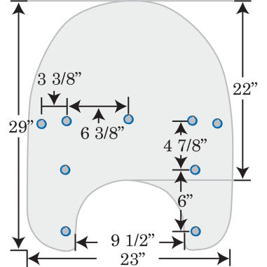 REPLACEMENT PLASTIC FOR HARLEY-DAVIDSON® WINDSHIELDS FOR HARLEY-DAVIDSON