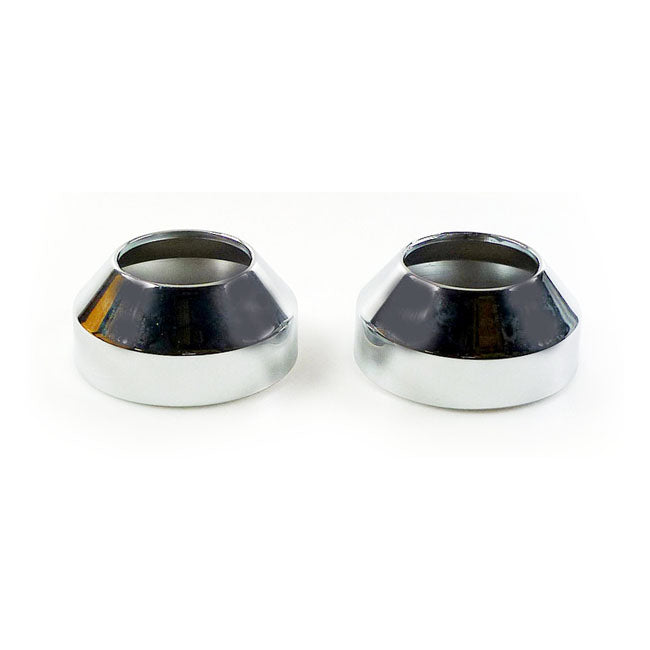 Fork Boot Covers, Chrome For Harley-Davidson