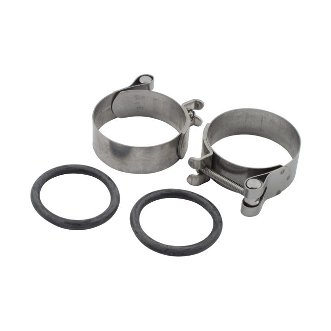 Intake Clamps, O-Ring Type For Harley-Davidson