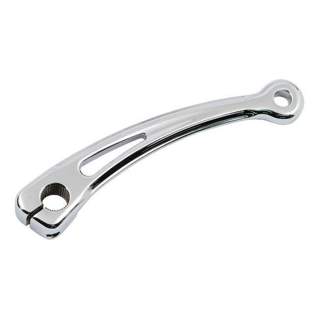 Ness Inner Shift Lever, Deep Cut Chrome For Harley-Davidson
