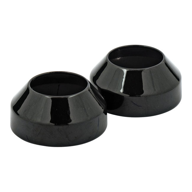 Fork Boot Covers, Black For Harley-Davidson