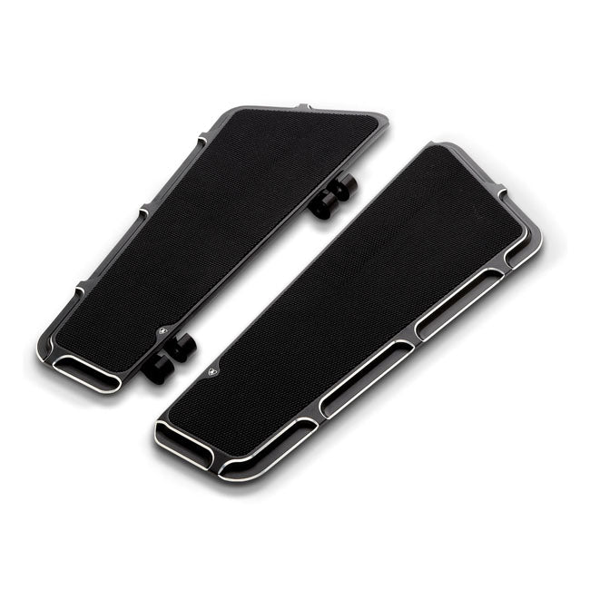 Ness Beveled Driver Floorboards For Harley-Davidson