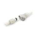 Fuel Line Connector, 1/4 Inch Id For Harley-Davidson