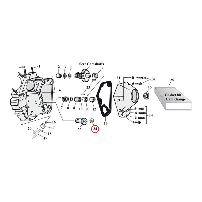 Jims Breather Valve Shim, .110 Inch For Harley-Davidson