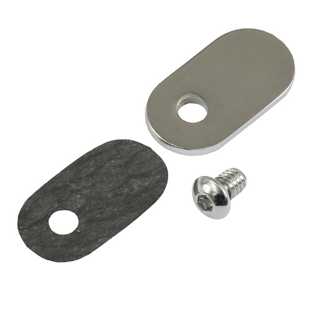 Jims Speedo Sensor Block-Off Plate Kit For Harley-Davidson