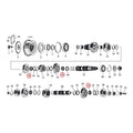 Jims Bearing,Mainshaft & Countershaft For Harley-Davidson