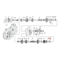 Jims Bearing, Countershaft For Harley-Davidson